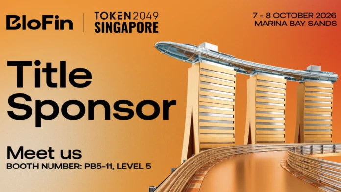 BloFin Returns as TOKEN2049 Singapore Title Sponsor, Opens Its “NEXT WHALE ERA”
