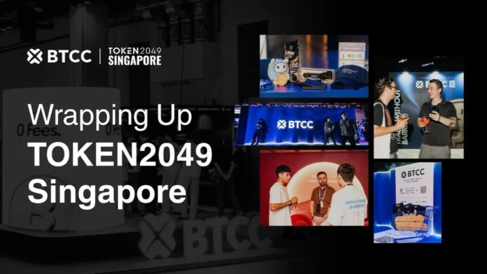 BTCC Exchange Concludes TOKEN2049 Singapore, Taking Its Zero-Barrier Theme From Platform to Show Floor