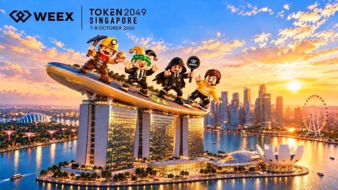 WEEX Returns to TOKEN2049 Singapore 2026: Platinum Sponsor & AI Trading
